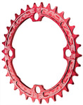 RaceFace Narrow Wide Chainring 104mm BCD 32t Red