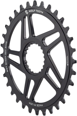 Wolf Tooth Direct Mount Chainring 32t Shimano Direct Mount For Boost Cranks