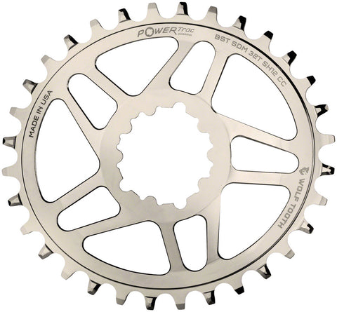 Wolf Tooth Elliptical Direct Mount Chainring 32t SRAM Direct Mount For SRAM