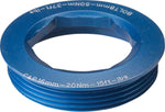 RaceFace CINCH Puller Cap with Washer 18mm XC/AM Blue