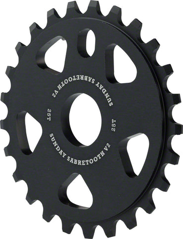 Sunday Sabretooth V2 Sprocket 25T Black