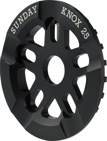 Sunday Knox Guard Sprocket 25T Black