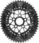 absoluteBlack SpideRing Oval Direct Mount Chainring Set 50/34t Cannondale