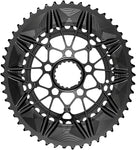 absoluteBlack SpideRing Oval Direct Mount Chainring Set 52/36t Cannondale