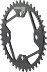 Tangent Halo 40t 104mm BCD 4Bolt Chainring Black