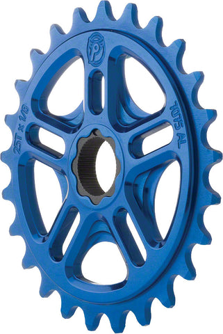 Profile Racing Spline Drive Sprocket 25t Blue for 19mm 48 Spline Spindles