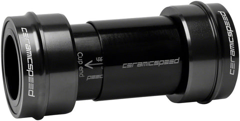 CeramicSpeed PF30 Road Bottom Bracket DUB Road Spindle Black