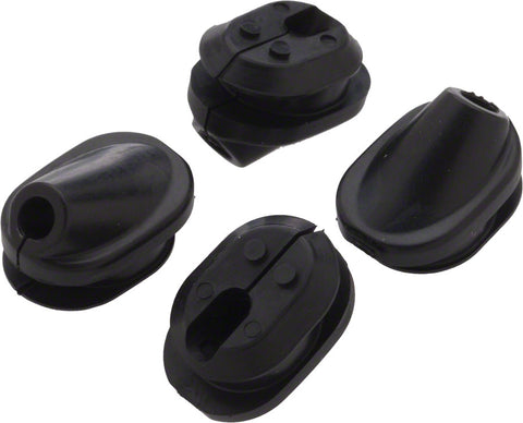 Shimano GM02 Di2 ETube Frame Grommets (7mm x 8mm oval) 4 pcs