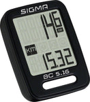 Sigma BC 5.16 Bike Computer Wired Black