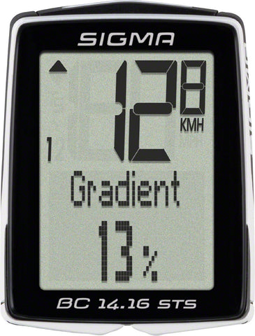 Sigma BC 14.16 STS Bike Computer Wireless Black