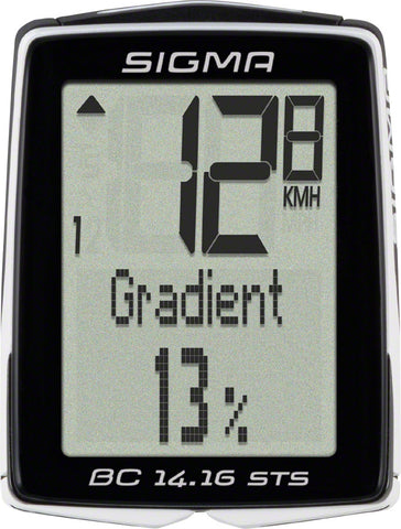 Sigma BC 14.16 STS Cadence Bike Computer Wireless Black