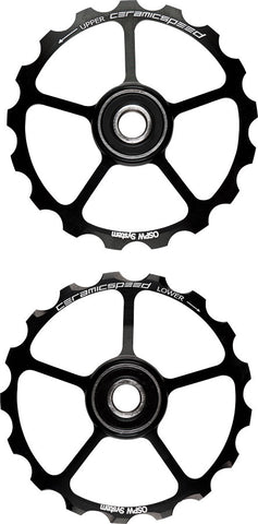 CeramicSpeed Spare Over d Pulley Wheels Alloy Black