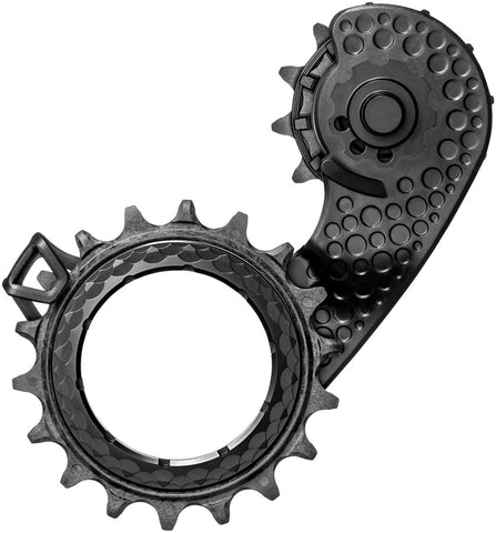 absoluteBLACK HOLLOWcage Oversized Derailleur Pulley Cage for Shimano 9100