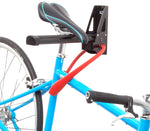Feedback Sports Wall Post Display Stand - 1-Bike Wall Mounted Folding Black