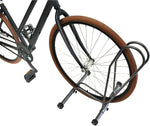 Delta Adjustable Floor Stand with Wheels Holds One Bike