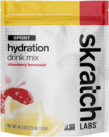 Skratch Labs Sport Hydration Drink Mix - Strawberry Lemonade 60-Serving