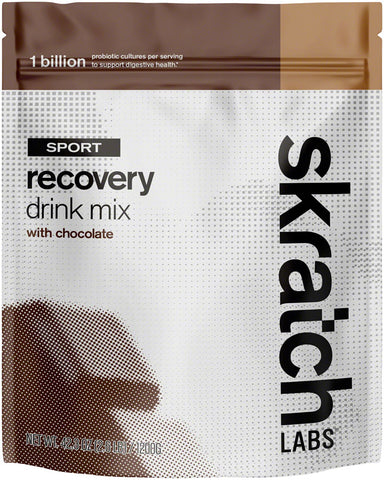 Skratch Labs Sport Recovery Drink Mix - Chocolate 24-Serving Resealable Pouch