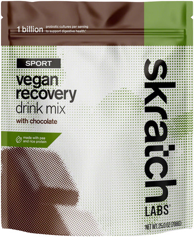 Skratch Labs Sport Recovery Drink Mix - Chocolate 12-Serving Resealable Pouch