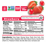 Bonk Breaker Chews Strawberry Caffeinated 10pcs