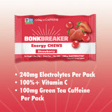 Bonk Breaker Chews Strawberry Caffeinated 10pcs