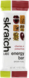 Skratch Labs Anytime Energy Bar Cherry Pistachio Box of 12