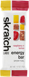 Skratch Labs Anytime Energy Bar Raspberries and Lemon Box of 12