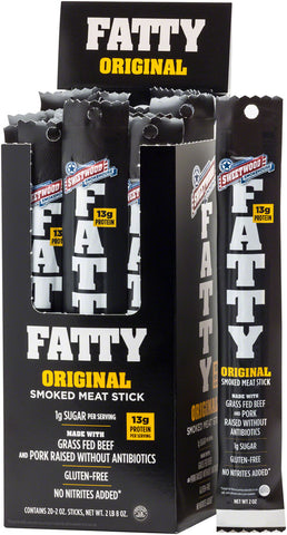 Sweetwood Cattle Co. Fatty Beef Stick Original Box of 20
