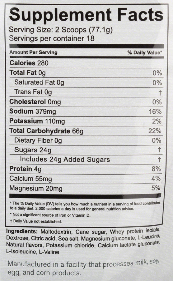 Infinit Nutrition Go Far Energy Drink Mix Fruit Punch 18 Serving Bag ...