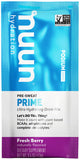 Nuun Prime Hydration Drink Mix Fresh Berry Box of 12 Single Serving Sleeves