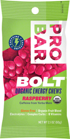 ProBar Bolt Chews Raspberry Box of 12