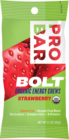 ProBar Bolt Chews Strawberry Box of 12
