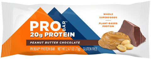 ProBar Protein Bar Peanut Butter Chocolate Box of 12