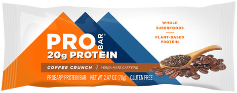 ProBar Protein Bar Coffee Crunch with Caffeine Box of 12