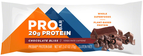 ProBar Protein Bar Chocolate Bliss with Caffeine Box of 12