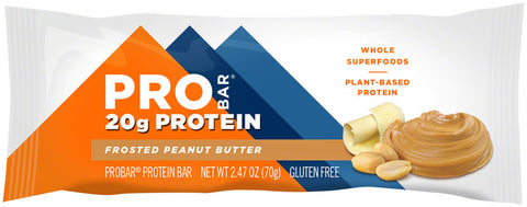 ProBar Protein Bar Frosted Peanut Butter Box of 12