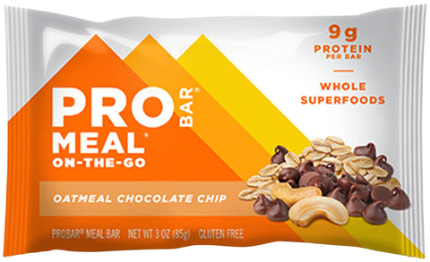ProBar Meal Bar Oatmeal Chocolate Chip Box of 12