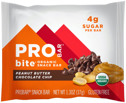 ProBar Bite Bar Peanut Butter Chocolate Chip 1.3oz Box of 12