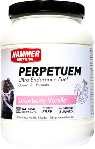 Hammer Perpetuem StrawberryVanilla 16 Servings