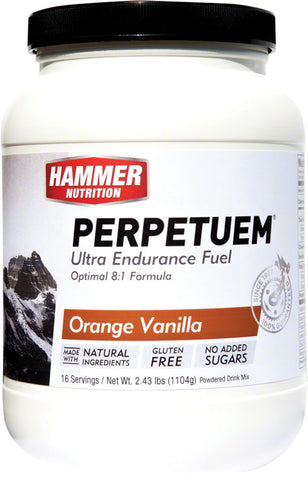 Hammer Perpetuem OrangeVanilla 16 Servings