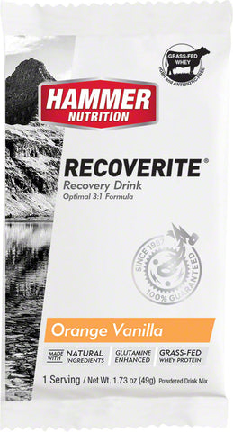 Hammer Recoverite Orange Vanilla 12 Single Serving Packets