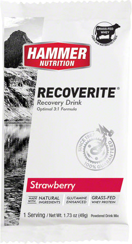 Hammer Recoverite Strawberry 12 Single Serving Packets