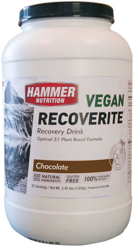 Hammer Vegan Recoverite Drink Mix Chocolate 32 Servings