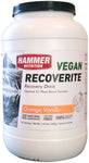 Hammer Vegan Recoverite Drink Mix Orange Vanilla 32 Servings