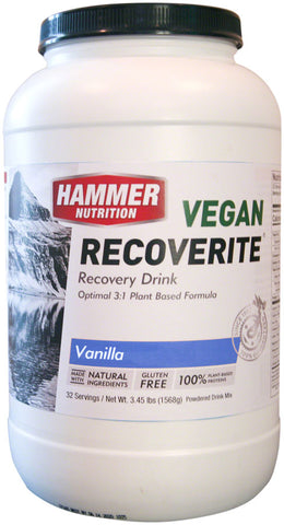 Hammer Vegan Recoverite Drink Mix Vanilla 32 Servings