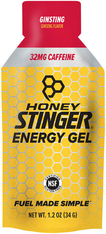 Honey Stinger Energy Gel Ginsting Box of 24