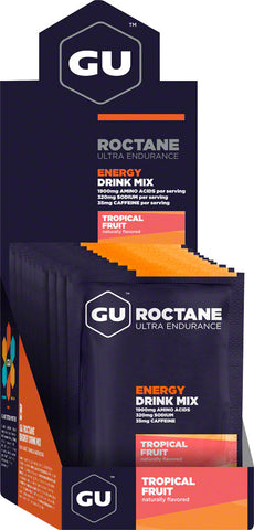 GU Roctane Energy Drink Mix Tropical Box of 10