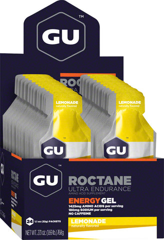 GU Roctane Energy Gel Lemonade Box of 24