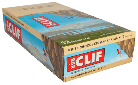 Clif Bar Original White Chocolate Macadamia Box of 12