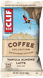 Clif Bar Original Vanilla Almond Latte w/ Caffeine Box of 12