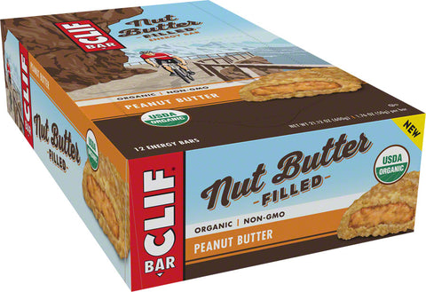 Clif Bar Nut Butter Filled Peanut Butter Box of 12